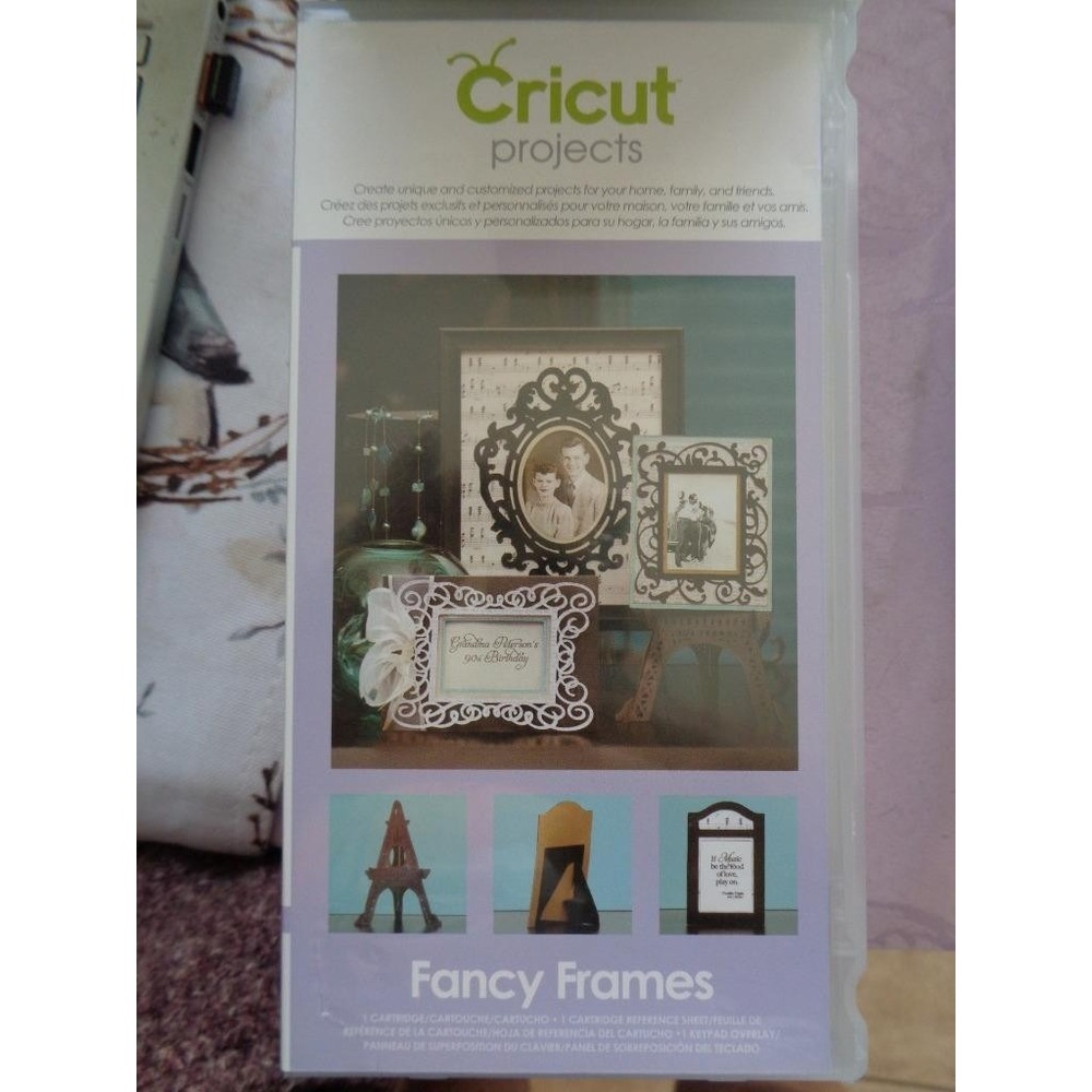 Cricut Die Cut Cartridge FANCY FRAMES Scrapbooking